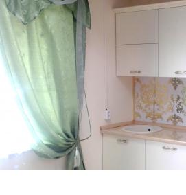 фартук из закаленного стекла на кухню - тип 1