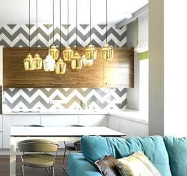 фартук на кухню в восточном стиле - модель 1