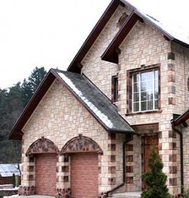 фасадная облицовочная плитка под камень - вариант 4