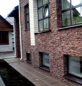 фасадная облицовочная плитка под камень - вариант 2