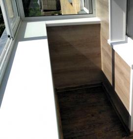 фасадная отделка балкона - тип 2