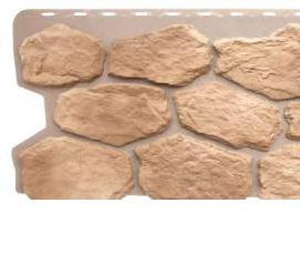 фасадная панель - камень пражский - модель 2