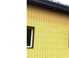 фасадная панель - кирпич желтый - тип 1