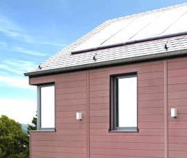 фасадные направляющие профили - модель 4