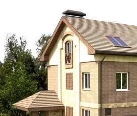 фасадный и облицовочный кирпич - вариант 3