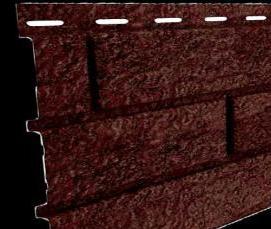 фасадный кирпич коричневый - тип 3