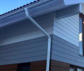 фасадный профиль для дома - модель 2