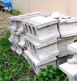 фасадный шлакоблок - тип 4