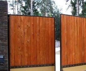 фасадный  с воротами - тип 2