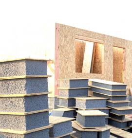 фибролитовые сип-панели - модель 2