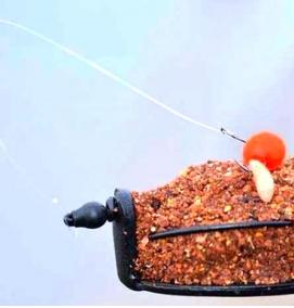 фидерная оснастка на леща с кормушкой - модель 2