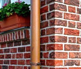 фигурный клинкерный кирпич - вариант 4