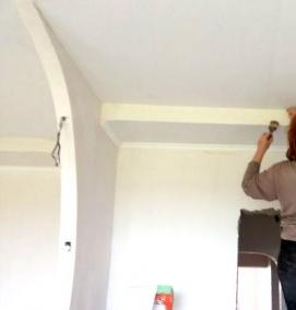 финишная шпаклевка стен - модель 3