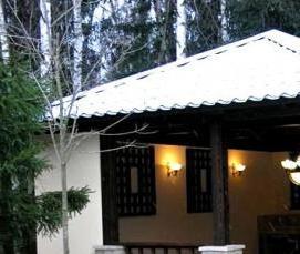 финская беседка с мангалом - модель 4