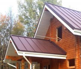 финская фальцевая кровля - тип 1