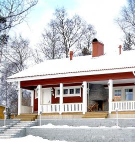 финские сборные дома - модель 2