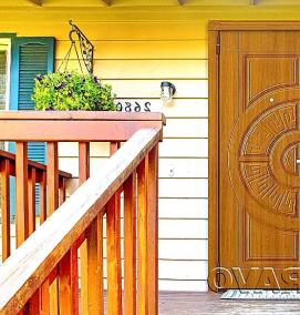 финские входные двери для загородного дома - модель 4