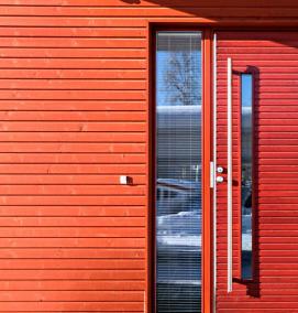 финские входные двери для загородного дома - модель 2