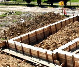 финский ленточный фундамент - модель 1