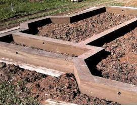 финский ленточный фундамент - модель 4