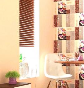 флизелиновые моющиеся обои для кухни - тип 4