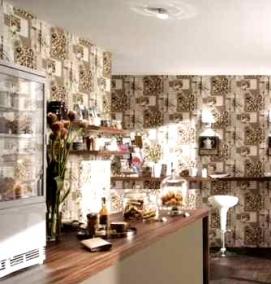 флизелиновые моющиеся обои для кухни - тип 2