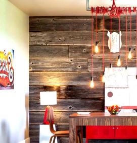 флизелиновые обои под дерево - вариант 1