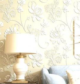 флизелиновые обои зеленого цвета - модель 3