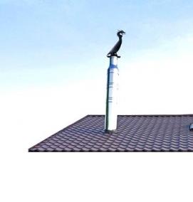 флюгер на трубу дымохода - модель 4
