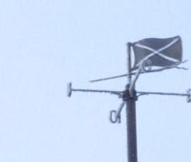 флюгер на трубу - модель 3