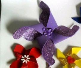 флюгер с вертушкой - вариант 1