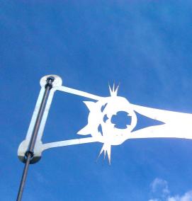 флюгер светящийся - тип 4