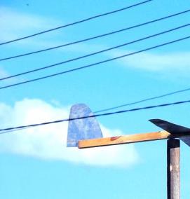 флюгер светящийся - тип 2