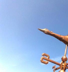 флюгеры из меди - вариант 1