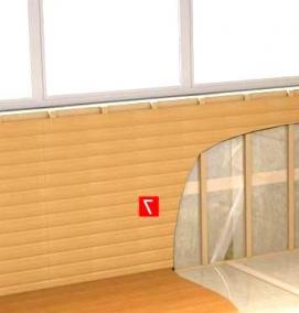 фольгированное утепление - модель 1