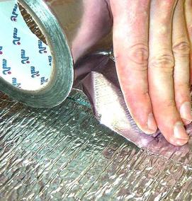 фольгированное утепление - модель 4