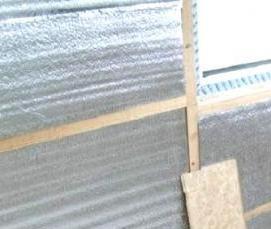 фольгированный утеплитель для стен - вариант 3