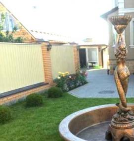 фонтан для дачи загородного дома - вариант 1