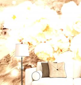 фотообои: 3д пионы - вариант 3