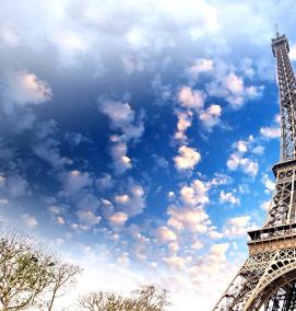 фотообои: башня париж - модель 4