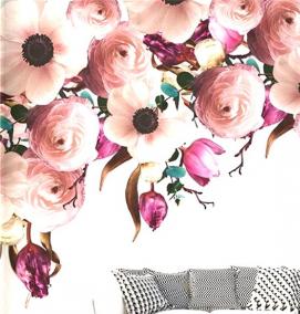 фотообои: цветы на стену на кухню - модель 1