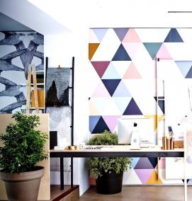 фотообои геометрия на стену - тип 4