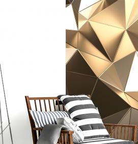 фотообои геометрия на стену - тип 3