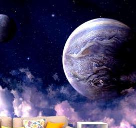 фотообои: космос на стену 3d - тип 3