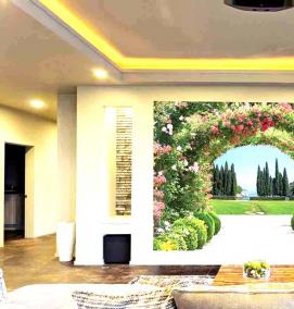 фотообои на потолок 3d - тип 3