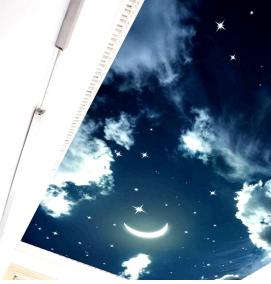 фотообои на потолок - вариант 1