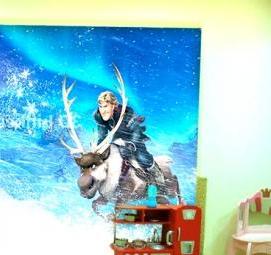 фотообои на стену: холодное сердце - вариант 3