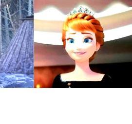 фотообои на стену: холодное сердце - вариант 2