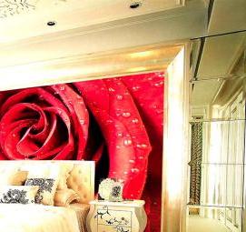 фотообои на стену в спальню: природа - тип 1