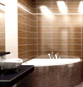 фотообои на стену ванной - модель 2